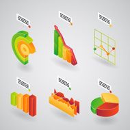 analytical charts for infographics