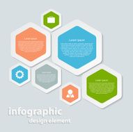 Abstract paper infographic N71