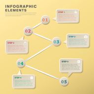 abstract flow chart infographics N31