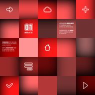 Trendy design infographic N6