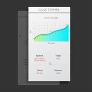 User interface mobile infogrphics