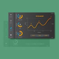 User interface mobile infogrphics N2