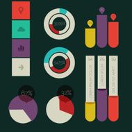 Flat design infographic N10