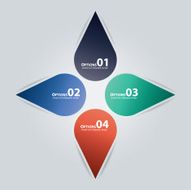 Abstract infographics N216