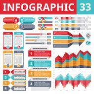 Infographics Elements 33 - Set of Design