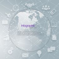 Business infographic design N445
