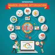 SEO Search engine optimization Icon set