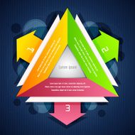 Info graphic Background with Arrows N29