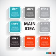 Infographic Templates for Business Vector Illustration N1427