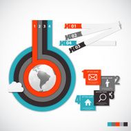 Infographic Templates for Business Vector Illustration N1428