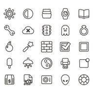 Universal Line Icons For Web and Mobile 9