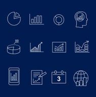 Diagram and infographic icons N3