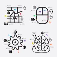 technology infographic N55