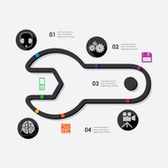 technology infographic N56