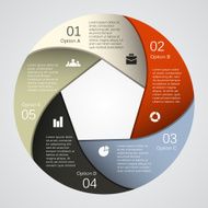 Modern vector template for your business project N290