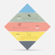 Vector colorful info graphics for your business presentations N350