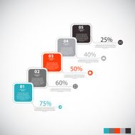 Infographic Templates for Business Vector Illustration N1446