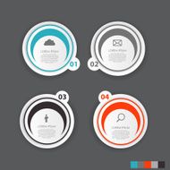 Infographic Templates for Business Vector Illustration N1468
