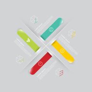Modern infographics template N91