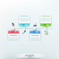 Modern infographics options banner N651
