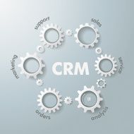Infographic CRM Gears
