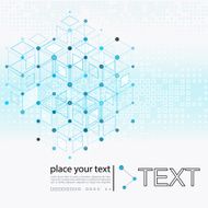 Molecule And Communication Background N8