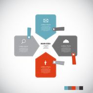 Infographic Templates for Business Vector Illustration N1486
