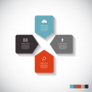 Infographic Templates for Business Vector Illustration N1487