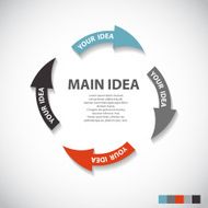 Infographic Templates for Business Vector Illustration N1497