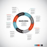 Infographic Templates for Business Vector Illustration N1500