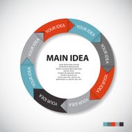 Infographic Templates for Business Vector Illustration N1502