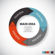 Infographic Templates for Business Vector Illustration N1503