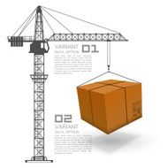 Crane loading boxes N2