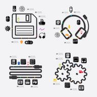 technology infographic N57