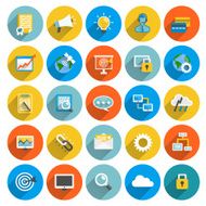 Flat icon business