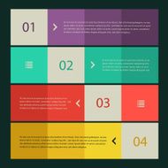 Flat design banners N3