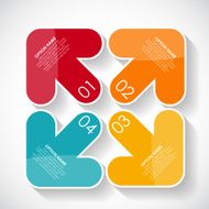 Infographic Templates for Business Vector Illustration N1512