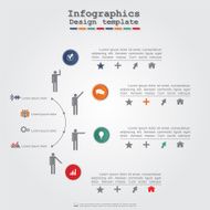 Infographic timeline Vector illustration N4