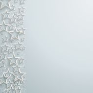 White Stars Christmas Design