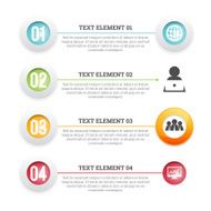 Icon Text Placement Copyspace Design Element