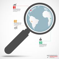 Infographics vector design template N346