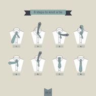 tie 8 steps toknot a tie N2