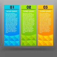 colorful modern design template