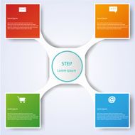 Business Infographic style Vector illustration N35