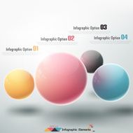Modern infographics options banner N657