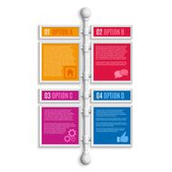 Options banners steps