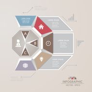 Design template for infographic banners or website N7