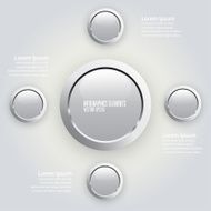 Modern infographics template N93