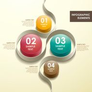 3d abstract flow chart infographics N2