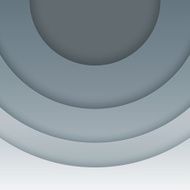Abstract grey paper circles vector background N9
